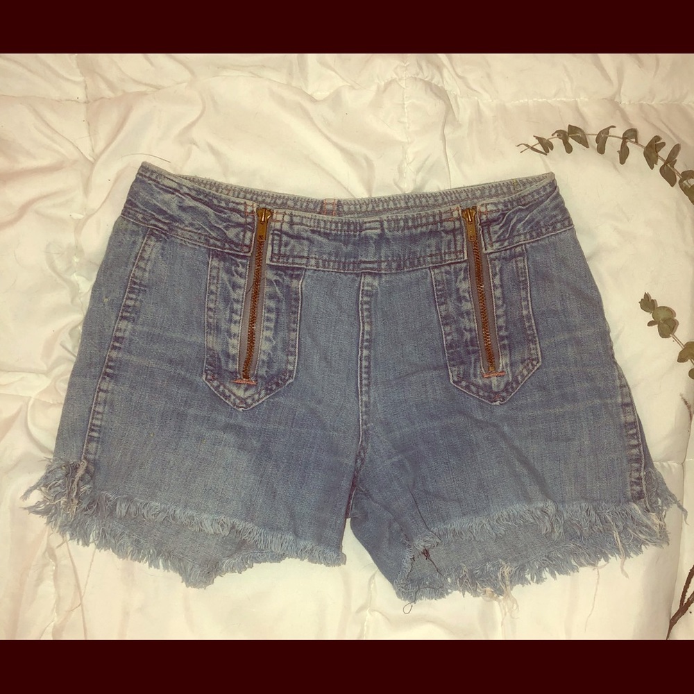 Vintage 70s High Waisted Cut Off Shorts